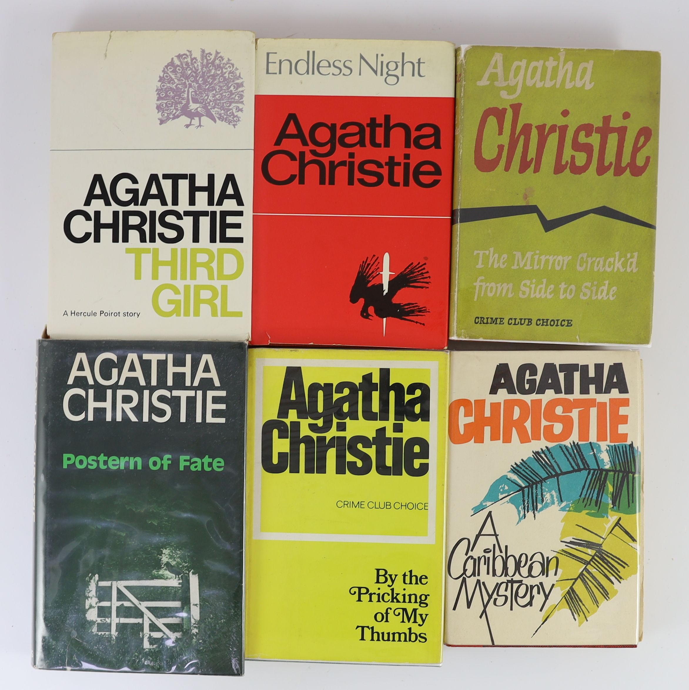 Christie, Agatha - Six works - The Mirror Crack’d from Side to Side, 1st edition